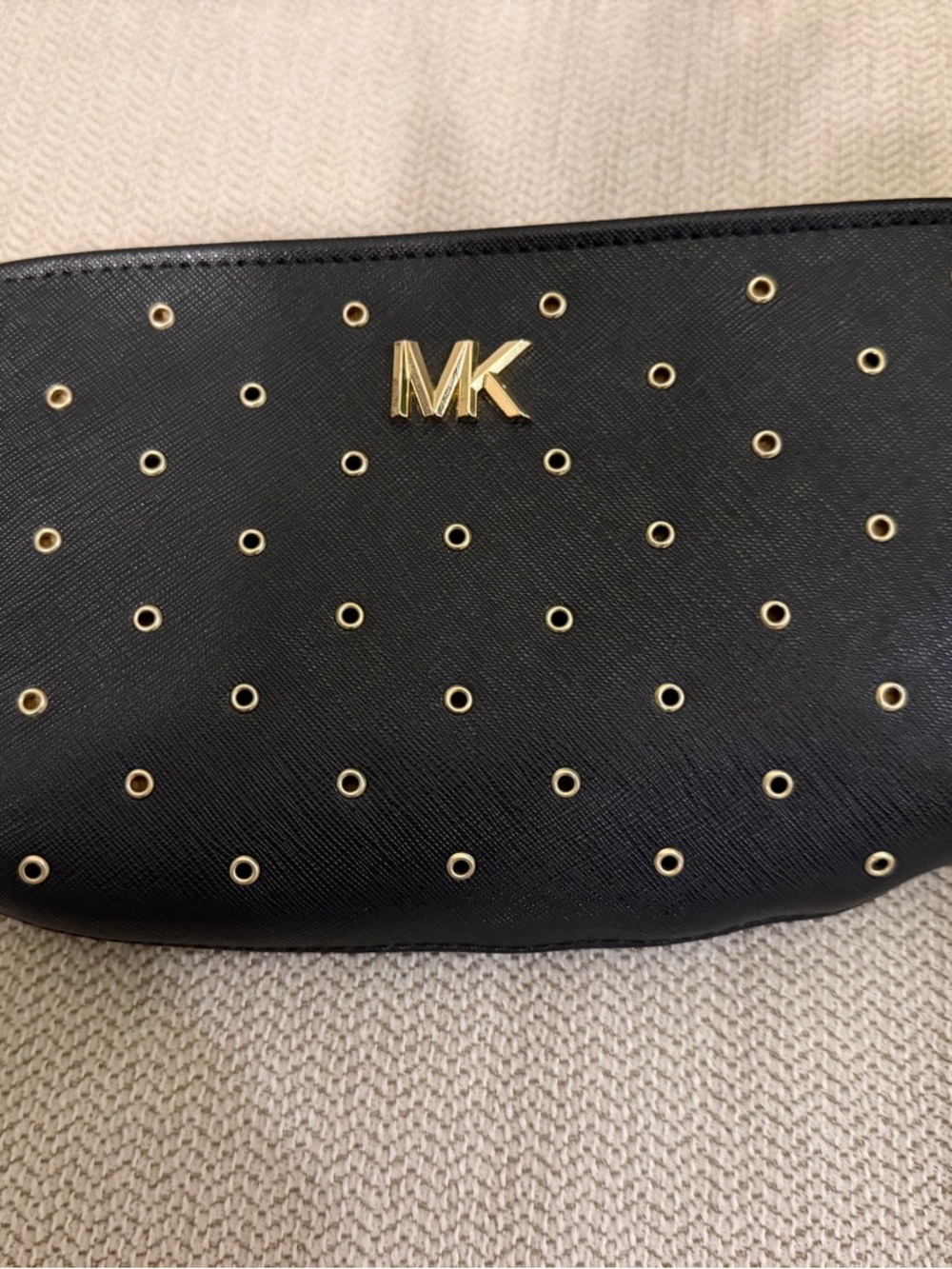 Michael Kors belt bag. Brand new with tags. Black with gold detail.